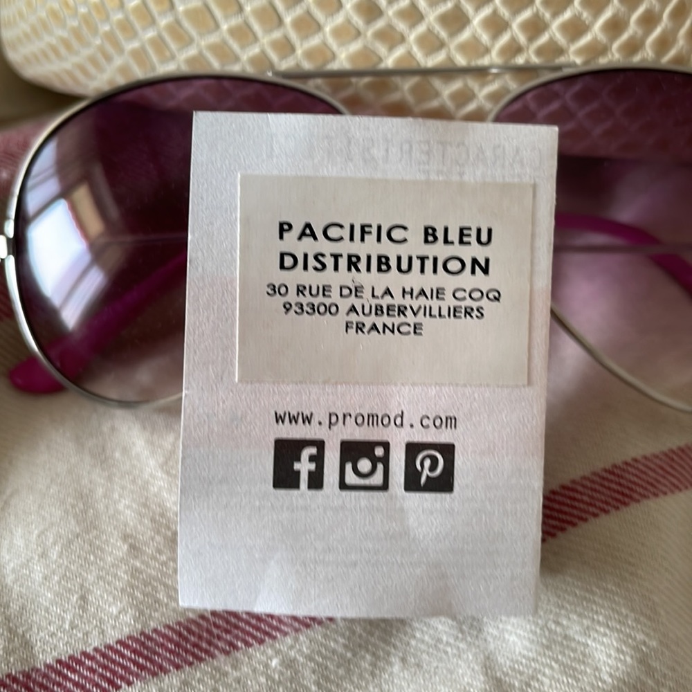 Promod sunglasses with purple flare - Picture 4 of 4